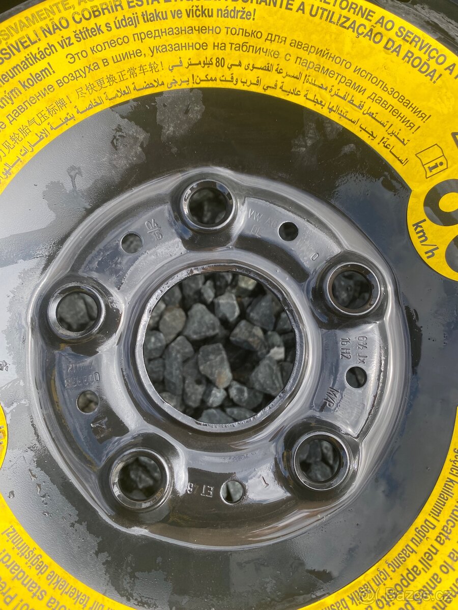 Rezervni kolo 205/55 r16 škoda vw 5x112 nexen - 2