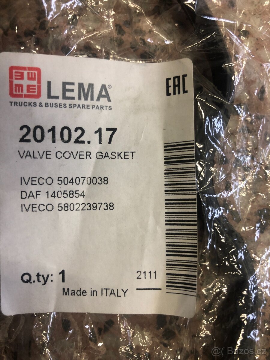 20102.17 Těsnění pod víko ventilů Iveco, Daf - 2