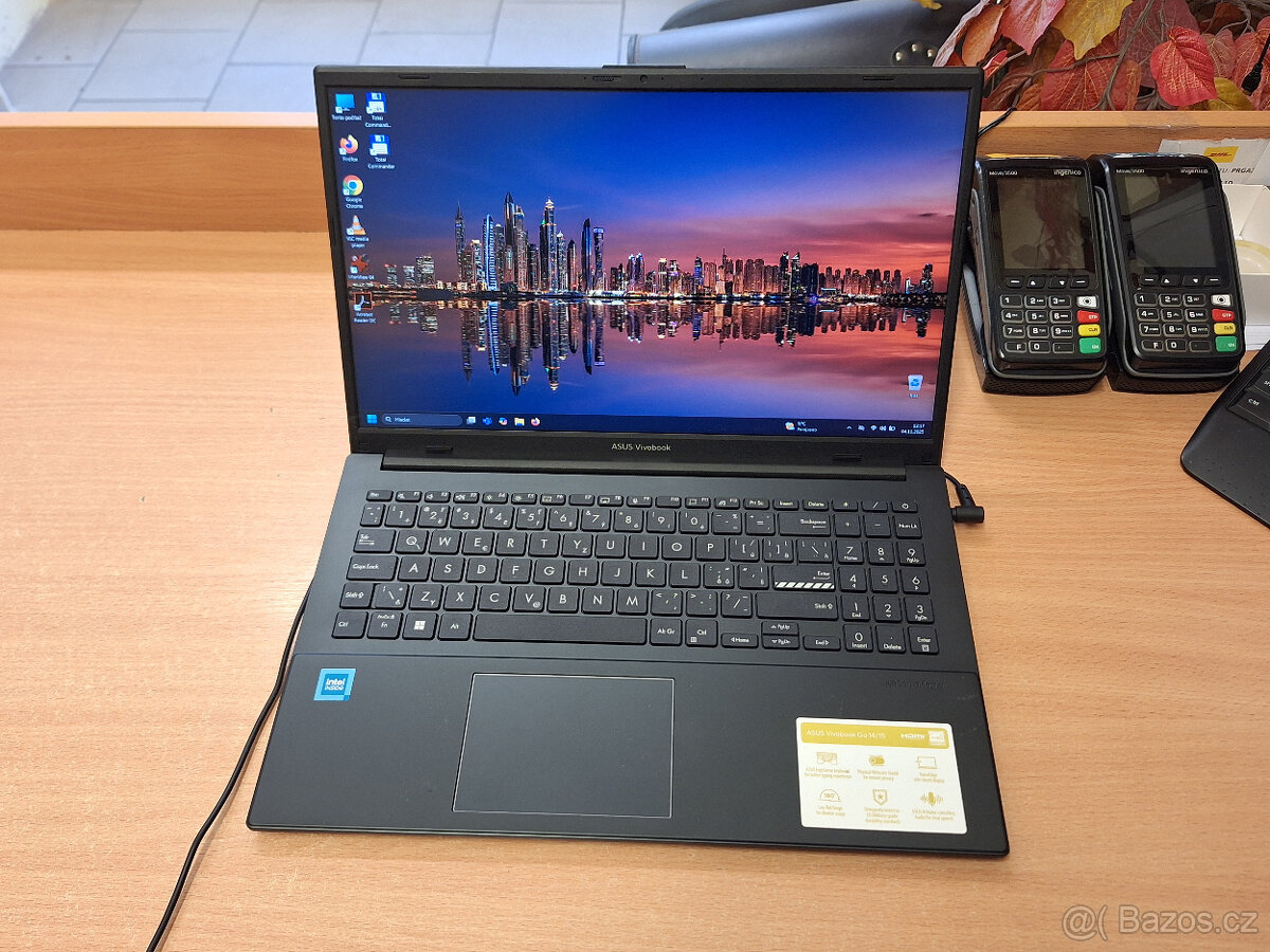 Asus VivoBook GO 15 - WIN11, 4x3.40GHz, 4GB RAM, 128GB MMC - 2