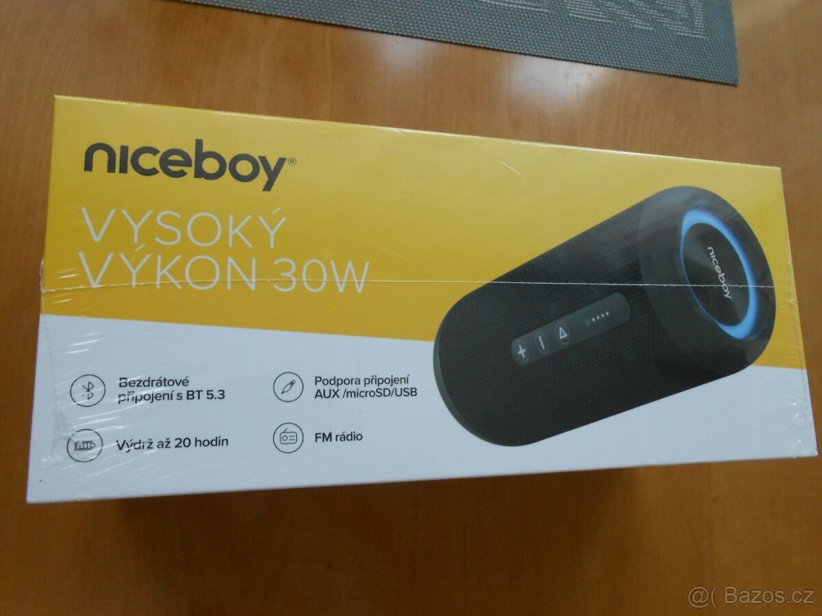 Bezdrátový reproduktor NICEBOY - nerozbalený - nový - 2