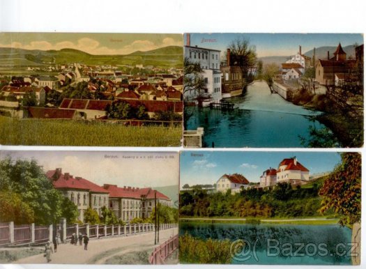Staré kolorované pohlednice Beroun, Sv. Jan p.S., 100 let - 2