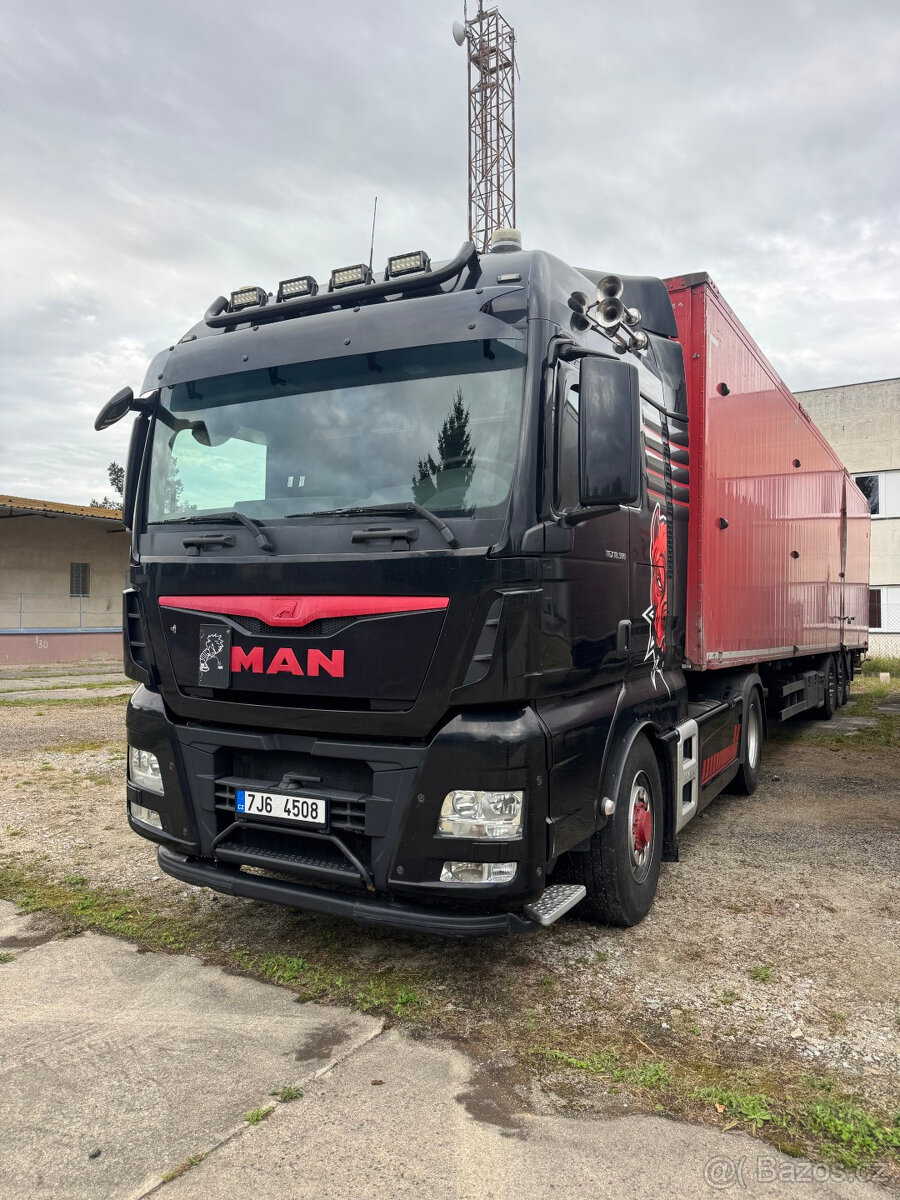 MAN TGX 18.500 (4x4 HydroDrive) tahač + hydraulika - 2