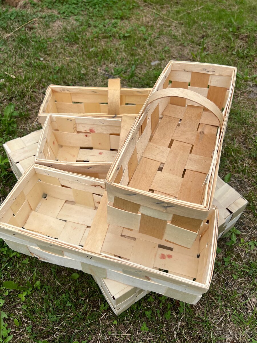 Dřevěný koš na ovoce,zeleninu - 2