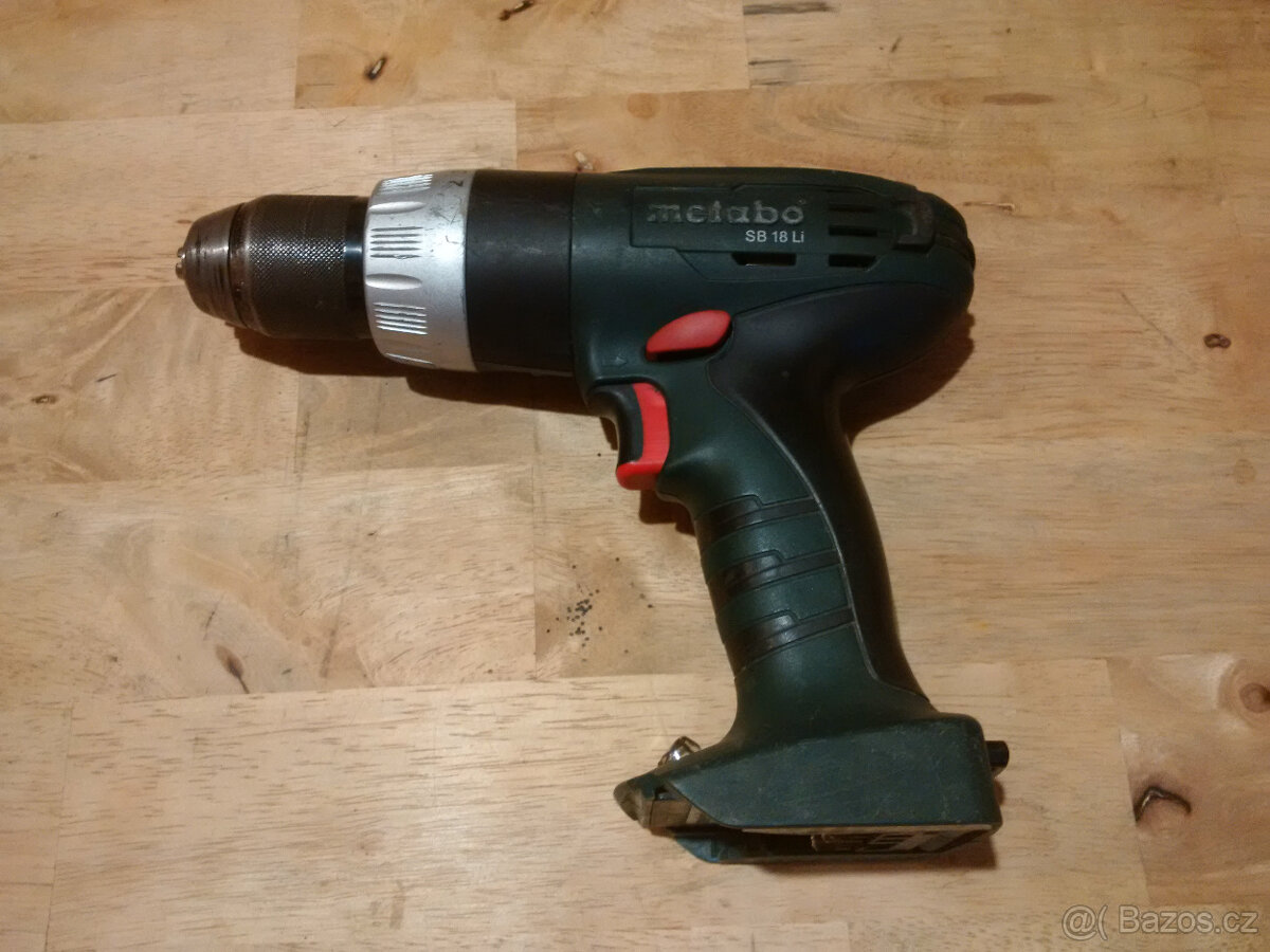 Profi AKU šroubovák / vrtačka (+ příklep) Metabo SB 18 Li - 2