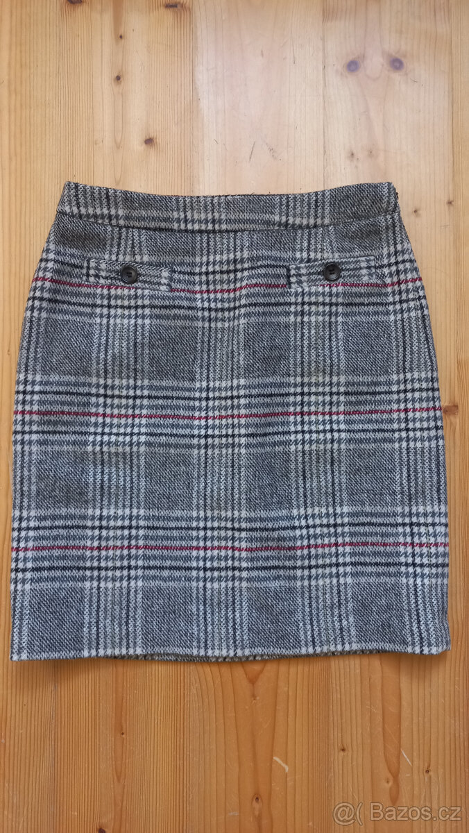 sukně dívčí, dámská, teplá, zimní - 2