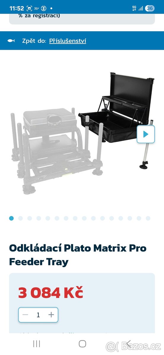 Vybavení martix - 2