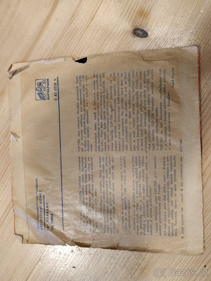 LP vinyl The Rebels 1968 - 2