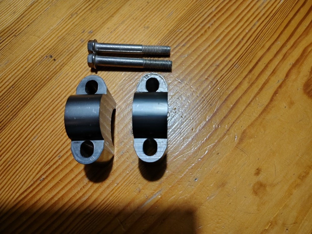 Klemy, zvýšení řídítek - 2