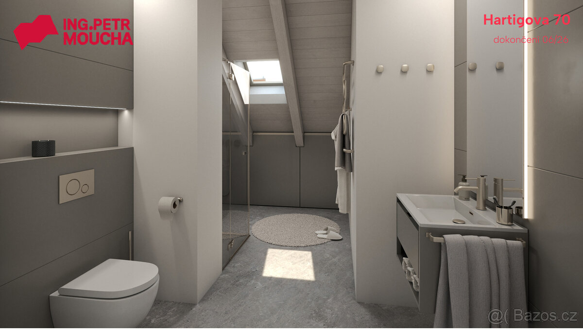 Byt 1+kk s terasou v revitalizovaném bytovém domě - 2