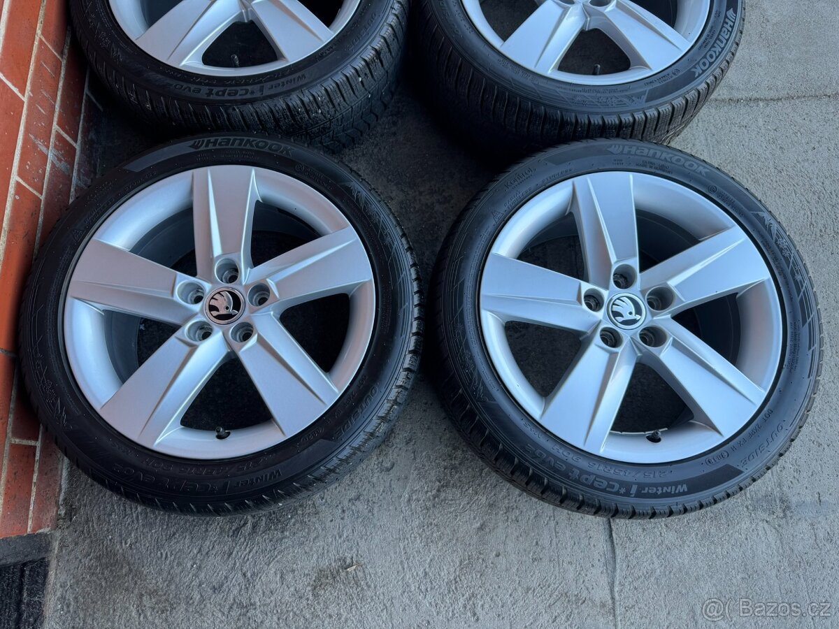 Alu 16" 5x100, škoda "ROCK" zimní 70% F3 Rapid TOP - 2