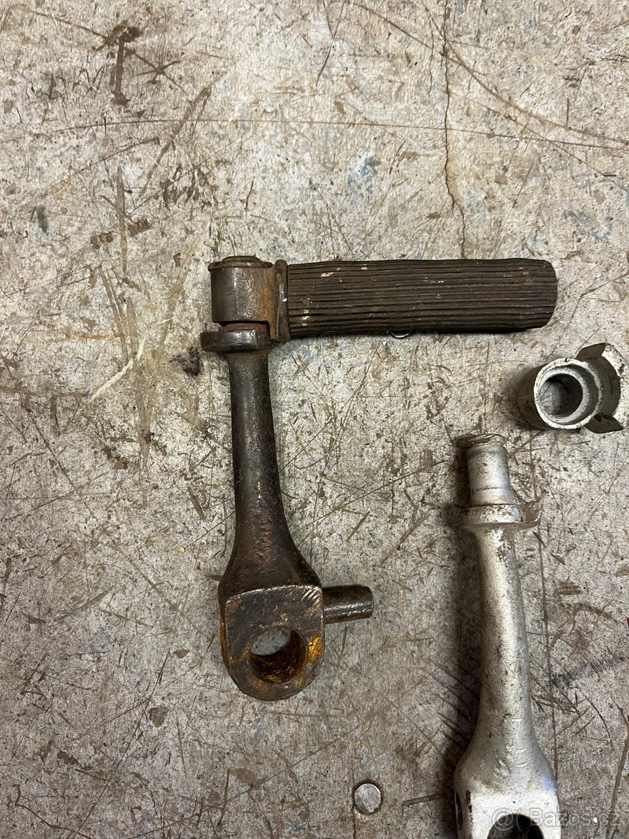 Startovací páky Jawa pionýr/mustang - 2