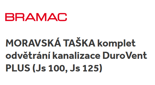 Bramac - odvětrání - 2