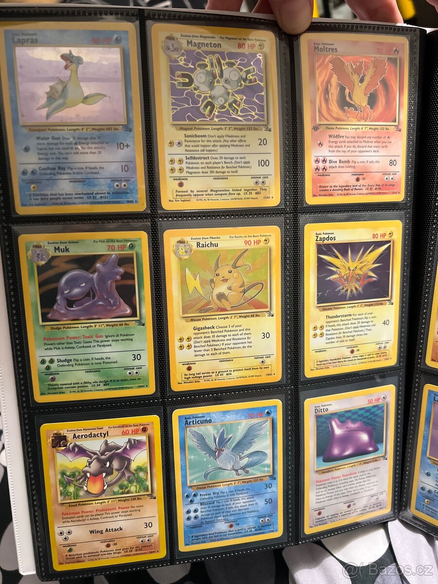 Pokemon Fossil. Full set 62/62 - 2