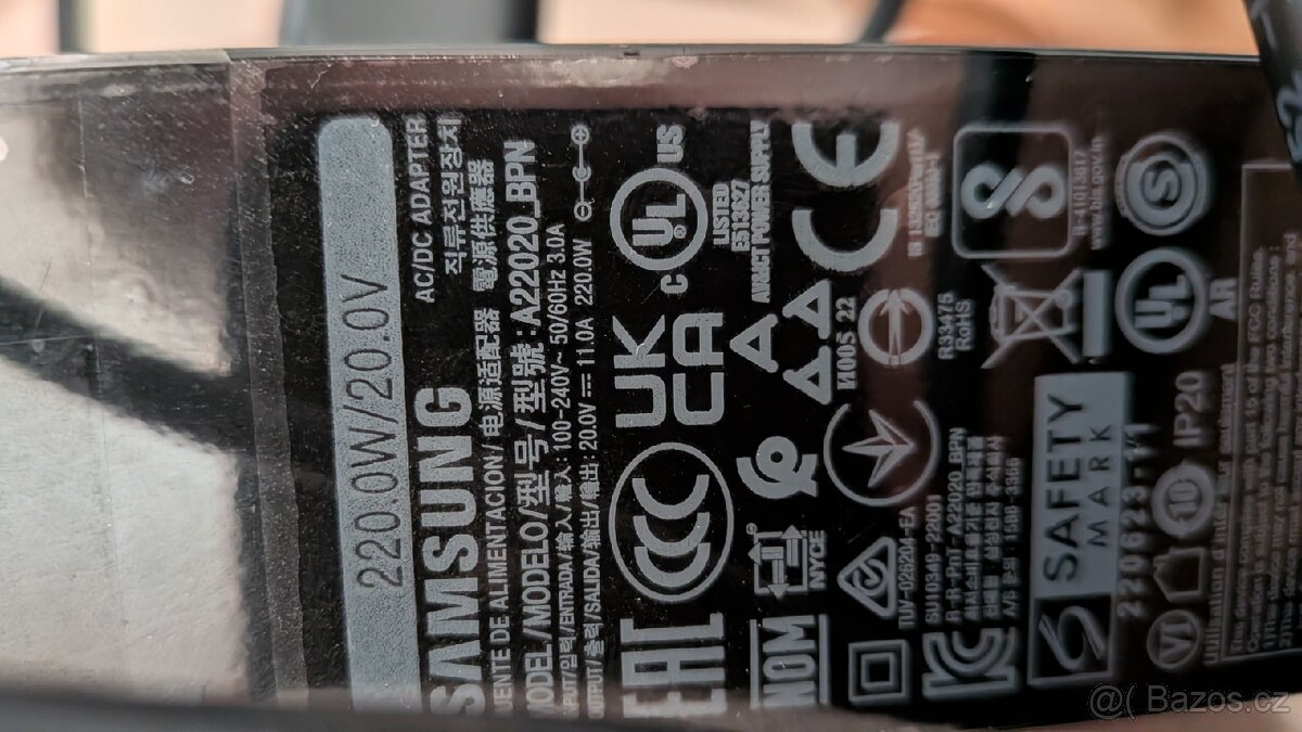 49" OLED G95SC - adaptér, 220w 20v - 2