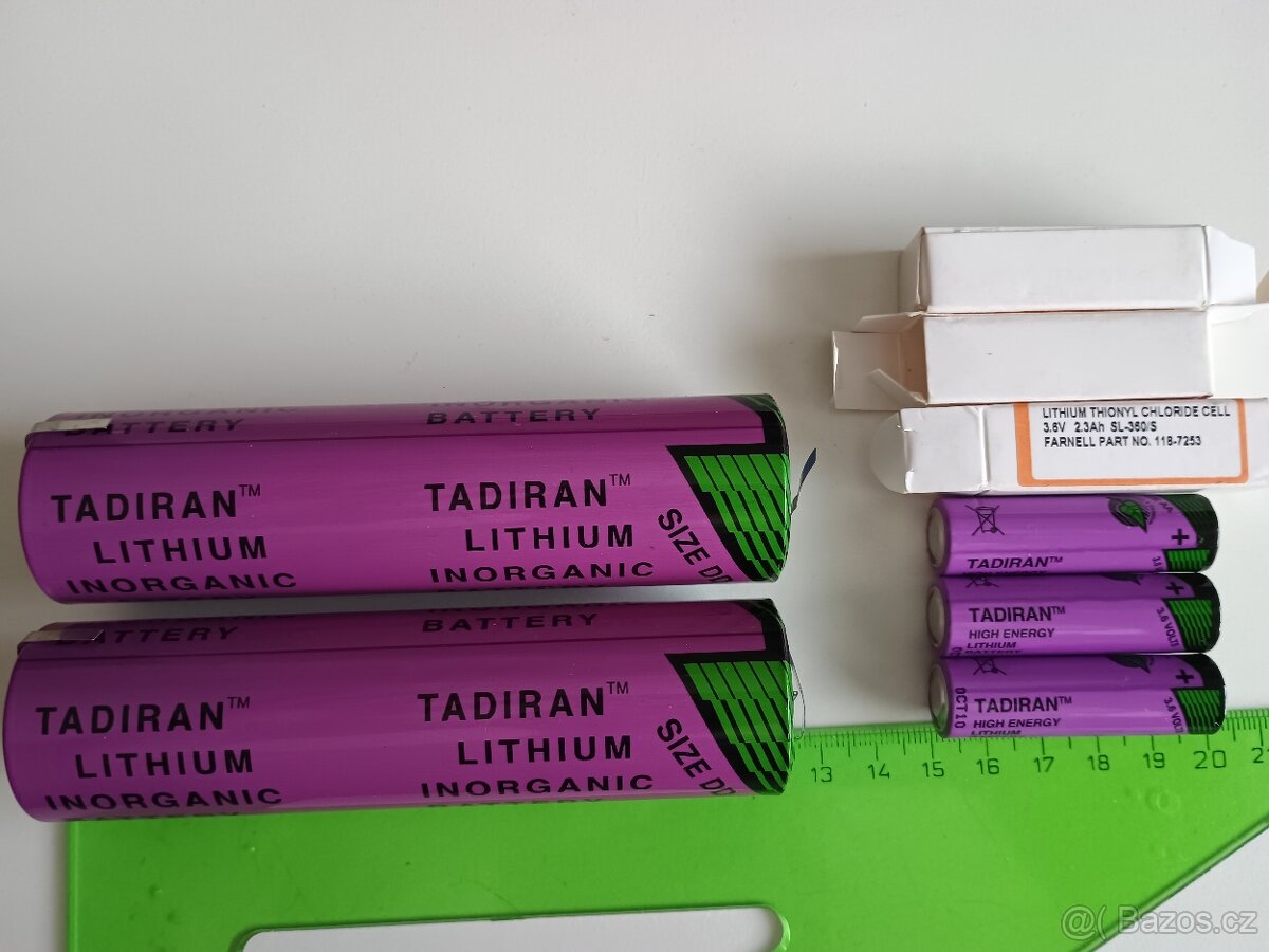 Lithiové baterie DD a AA - 2