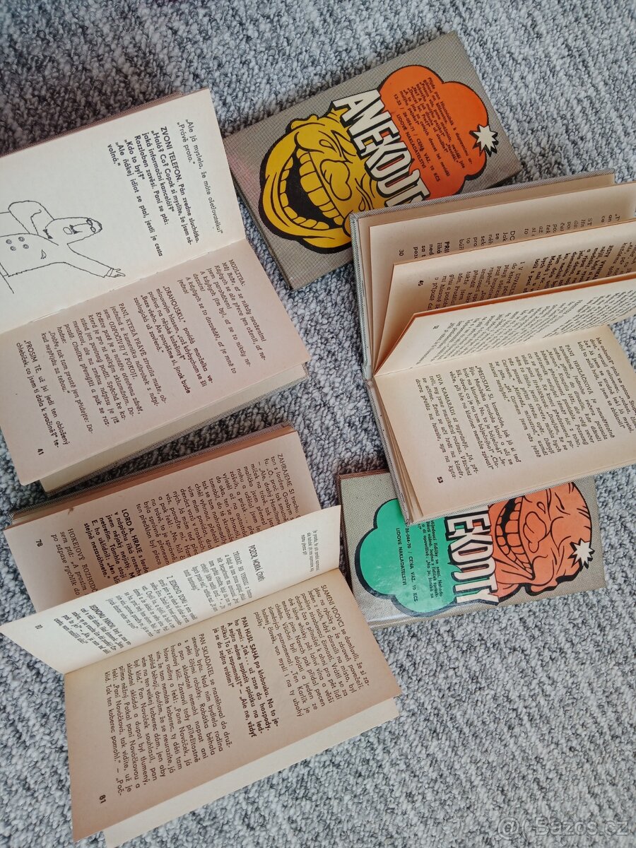 Anekdoty, 5 knížek - 2