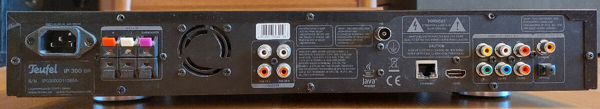 Receiver Teufel IP 300 BR+DO+repro+subwoofer - 2