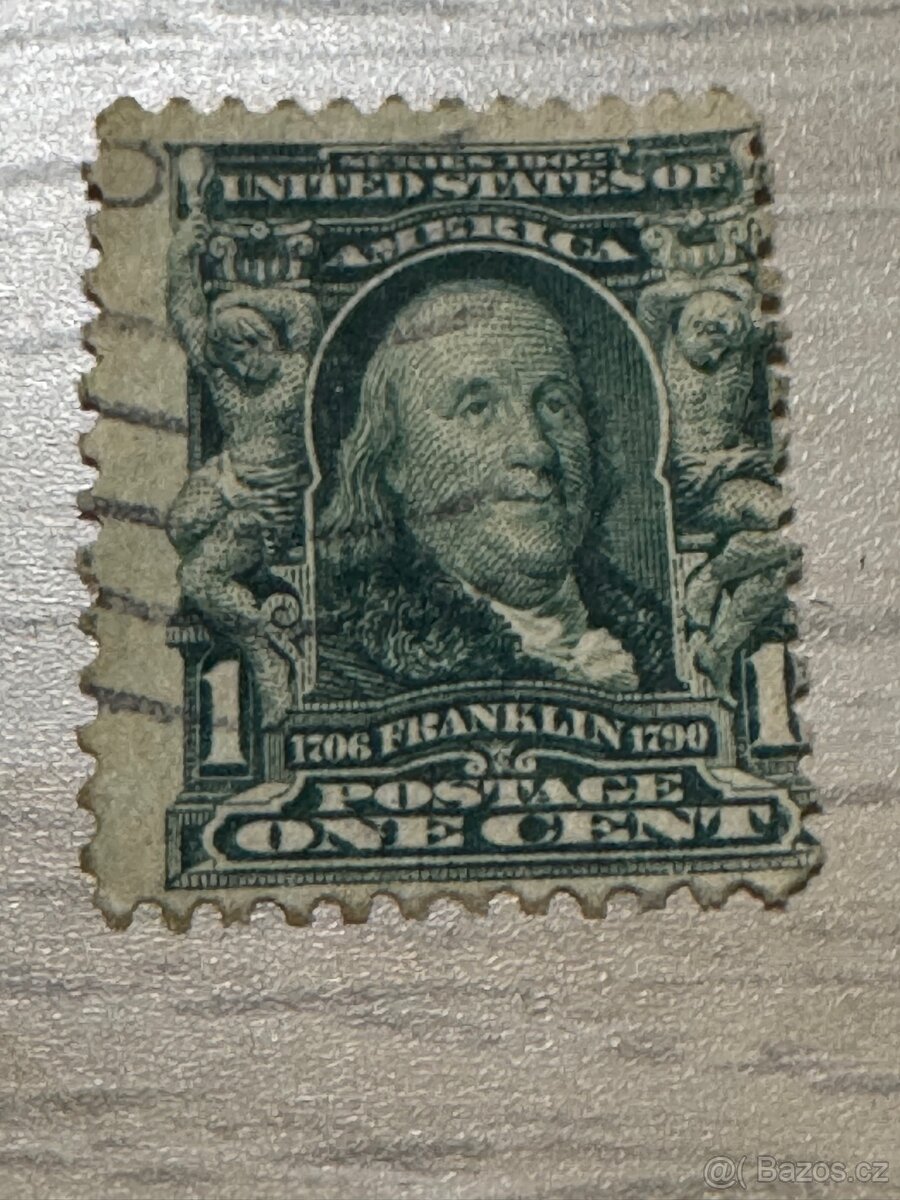 Starožitná postovni znamka - 2