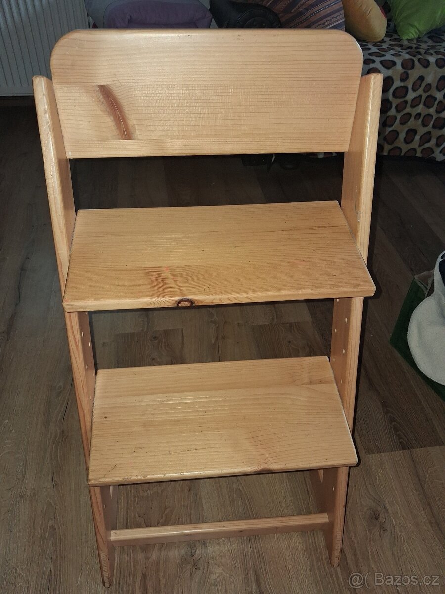 Dřevěná rostoucí židle - 2