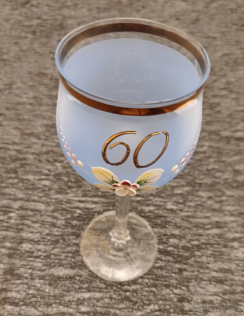 Jubilejní sklenice "60" - 2