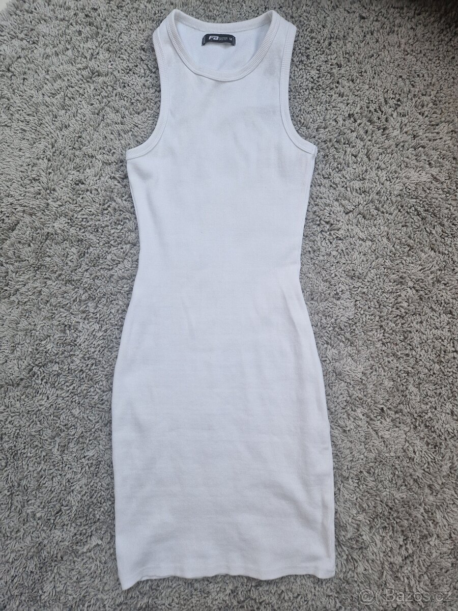 Bílé dívčí šaty vel.M - 2