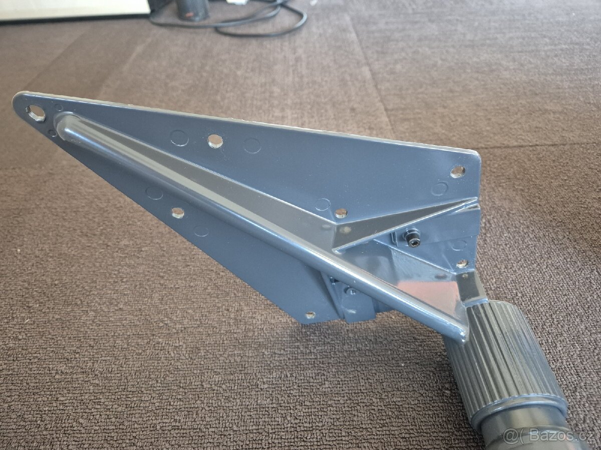 Stolové nohy 4 ks Techo - barva šedá - 2