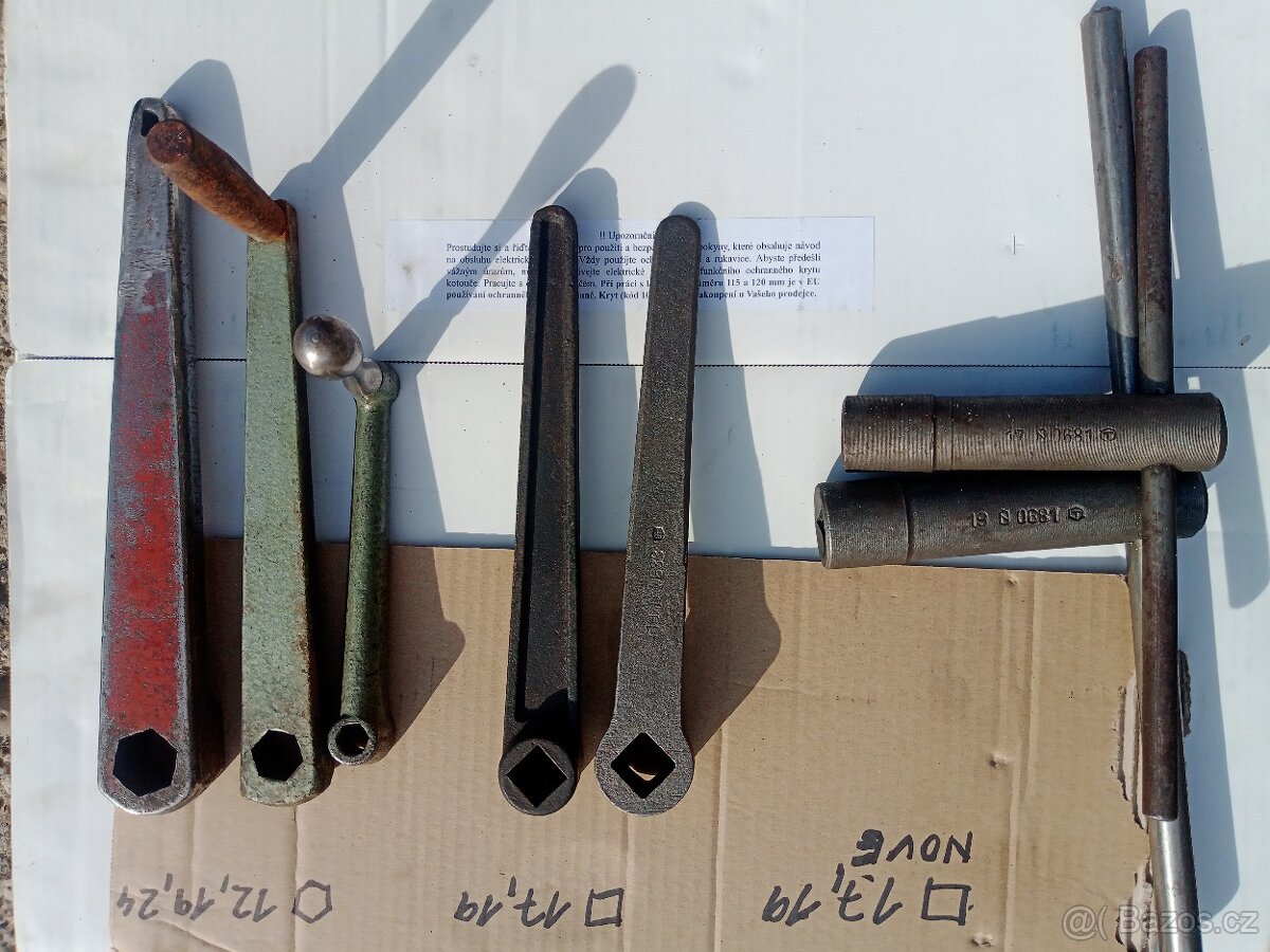 Kliky ke strojním svěrákům - 2