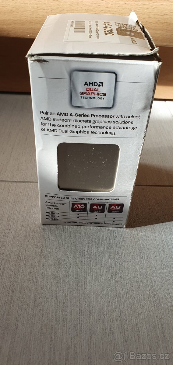 AMD A4 4020 nový, nepoužitý, kompletní - 2