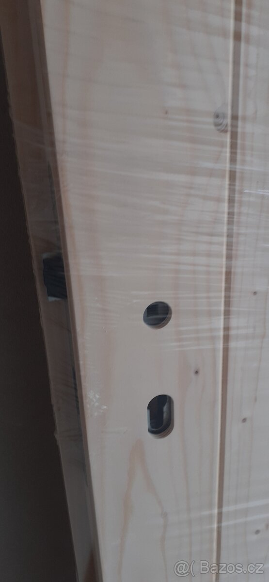 Palubkové dveře plné/nové/smrk - 2