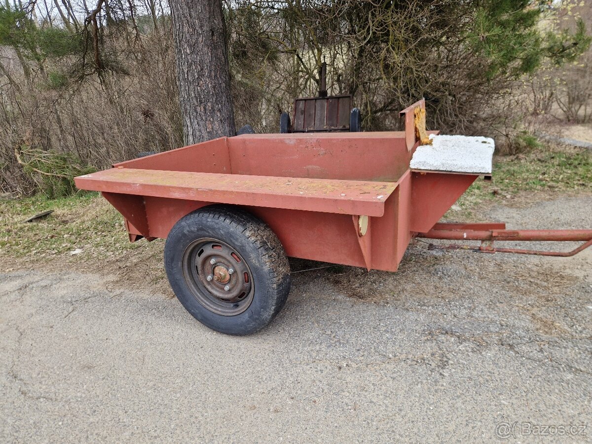 malotraktor GUTBROD 650 + vlek - 2