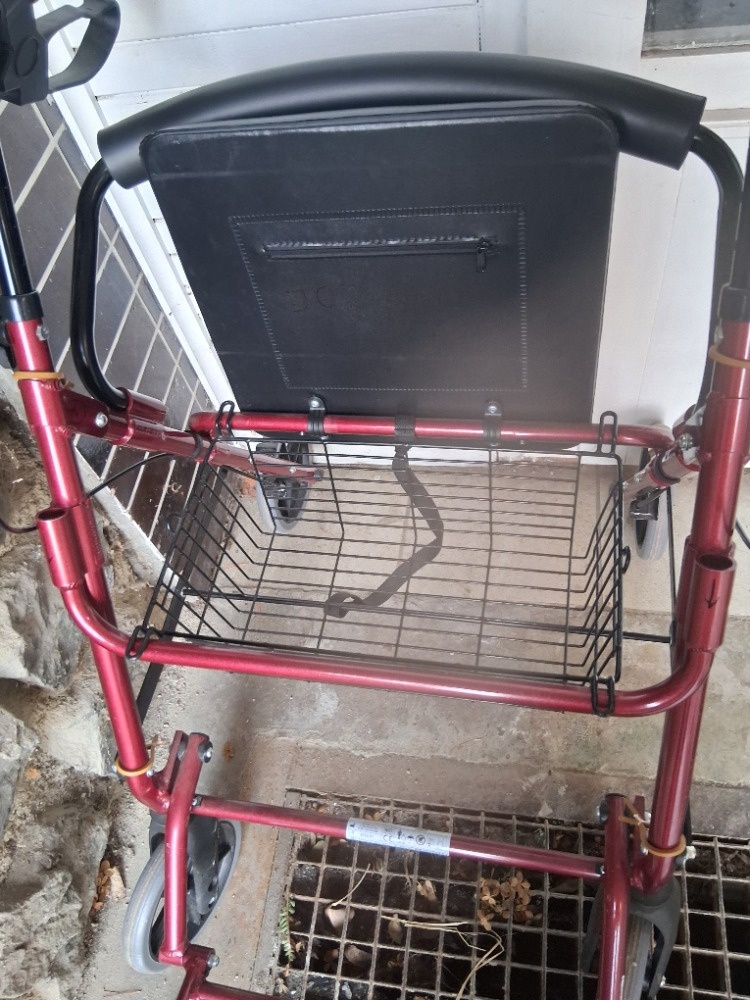 Chodítko pro seniory, vozík - 2