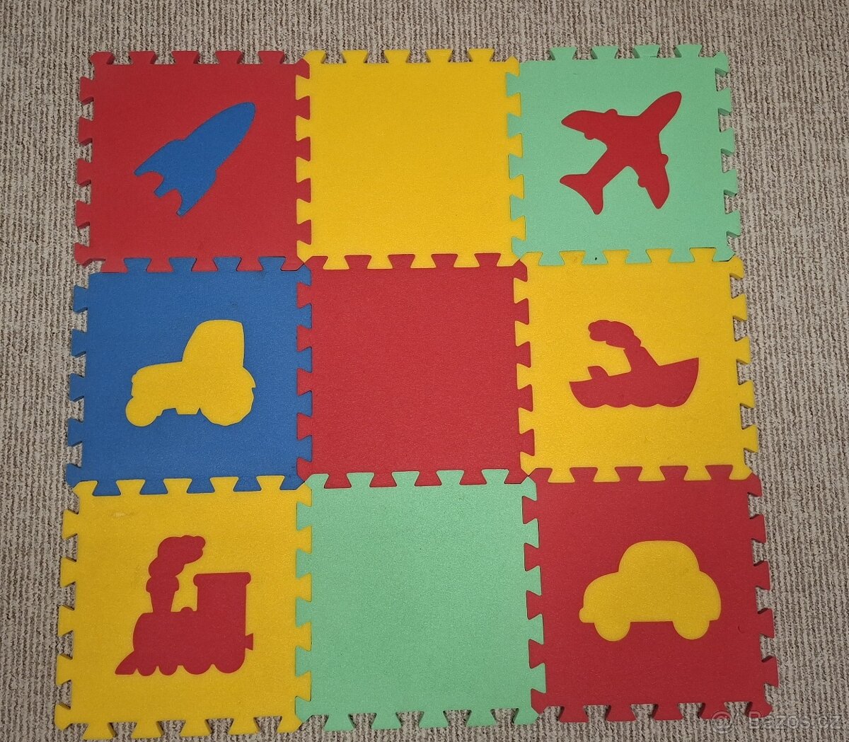 Pěnové puzzle doprava - 2