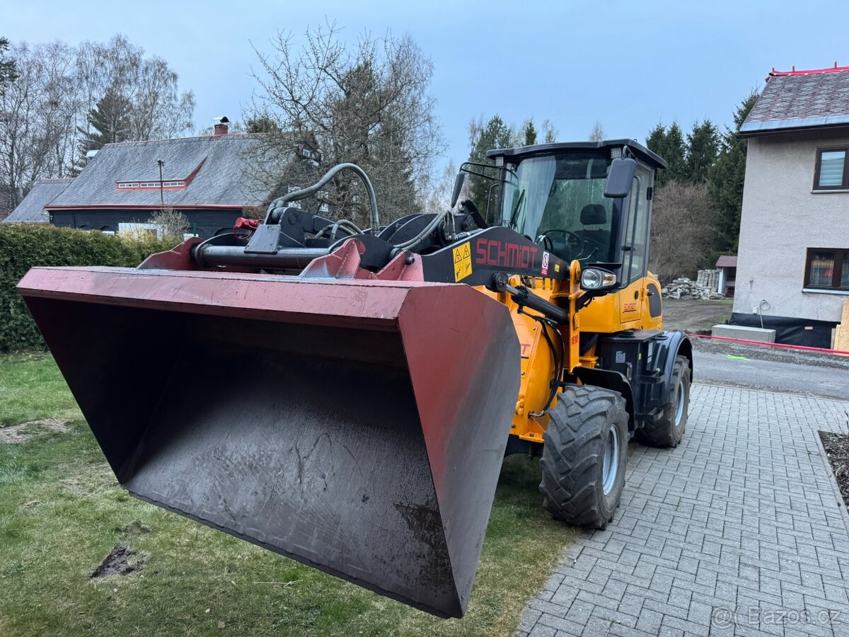 Kolový kloubový nakladač schmidt 1610 522mth - 2
