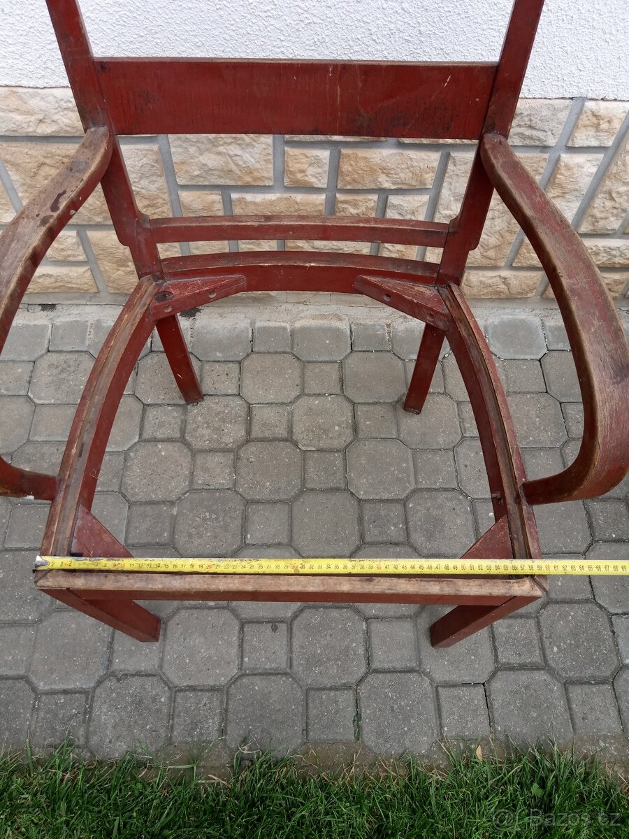 starožitný rám křesla - 2