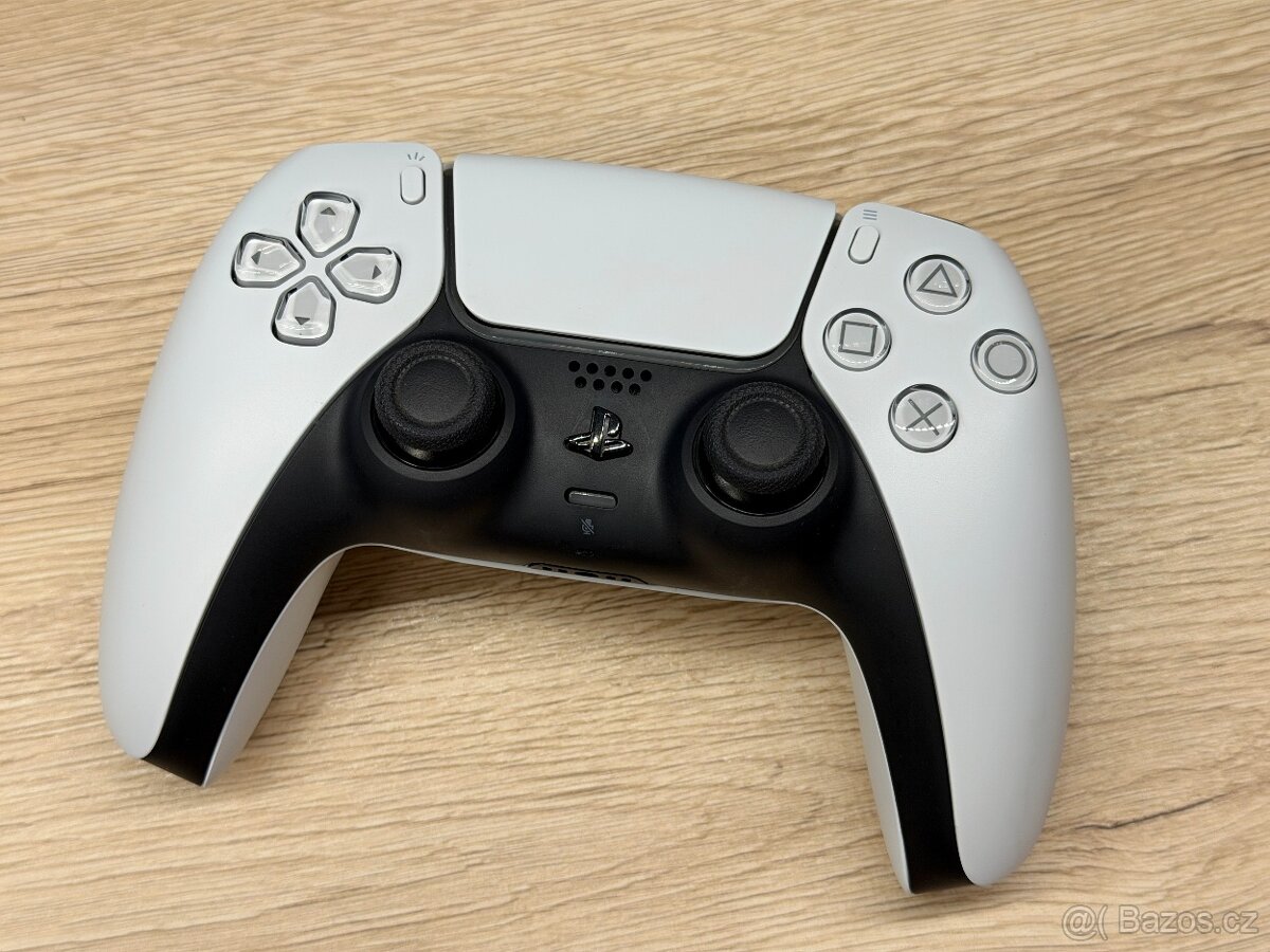 PS5 DualSense Wireless Controller (White) - 2