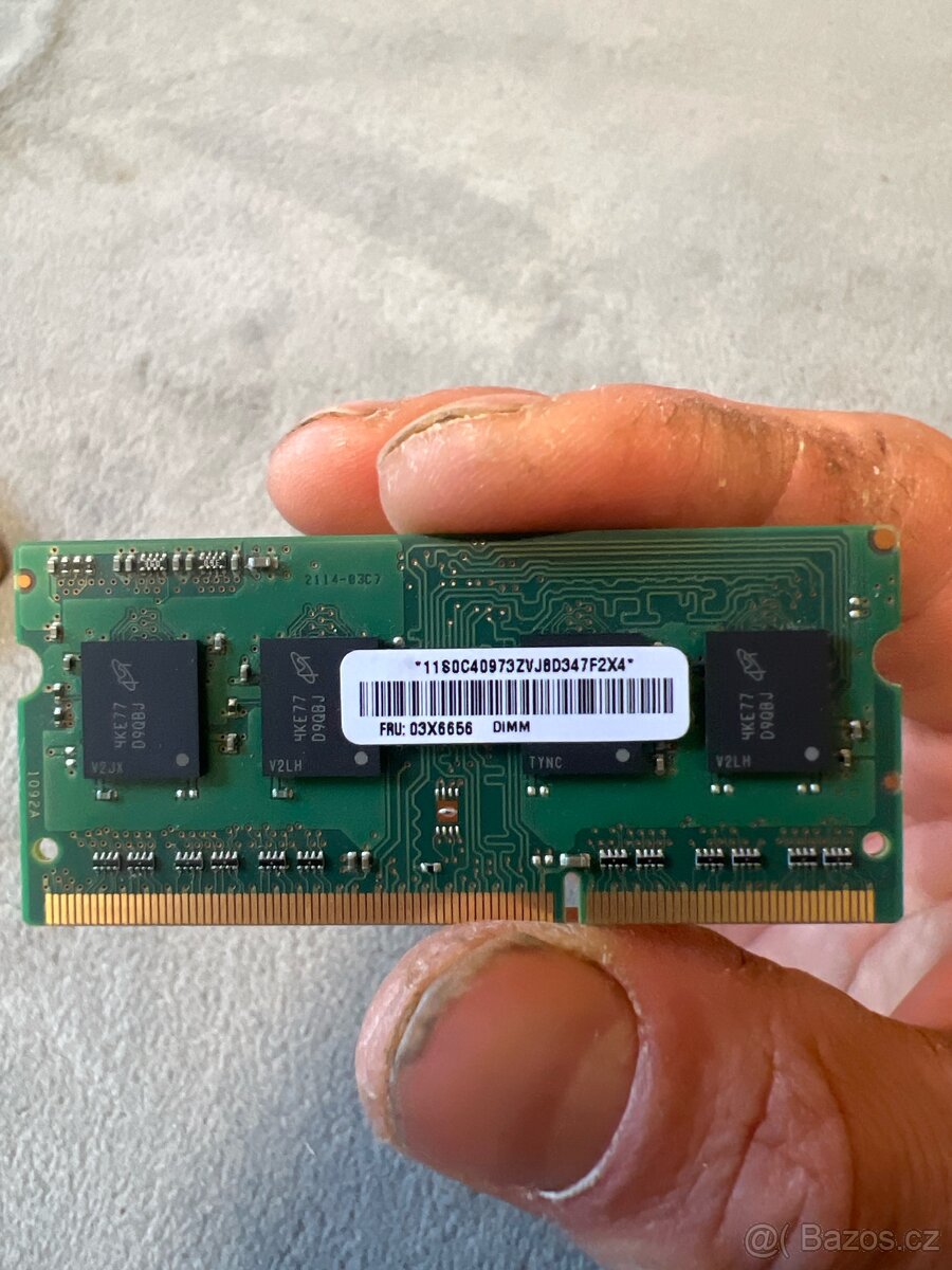 DDR3L 4GB 1600 SO-DIMM 12800 PC3L - 2