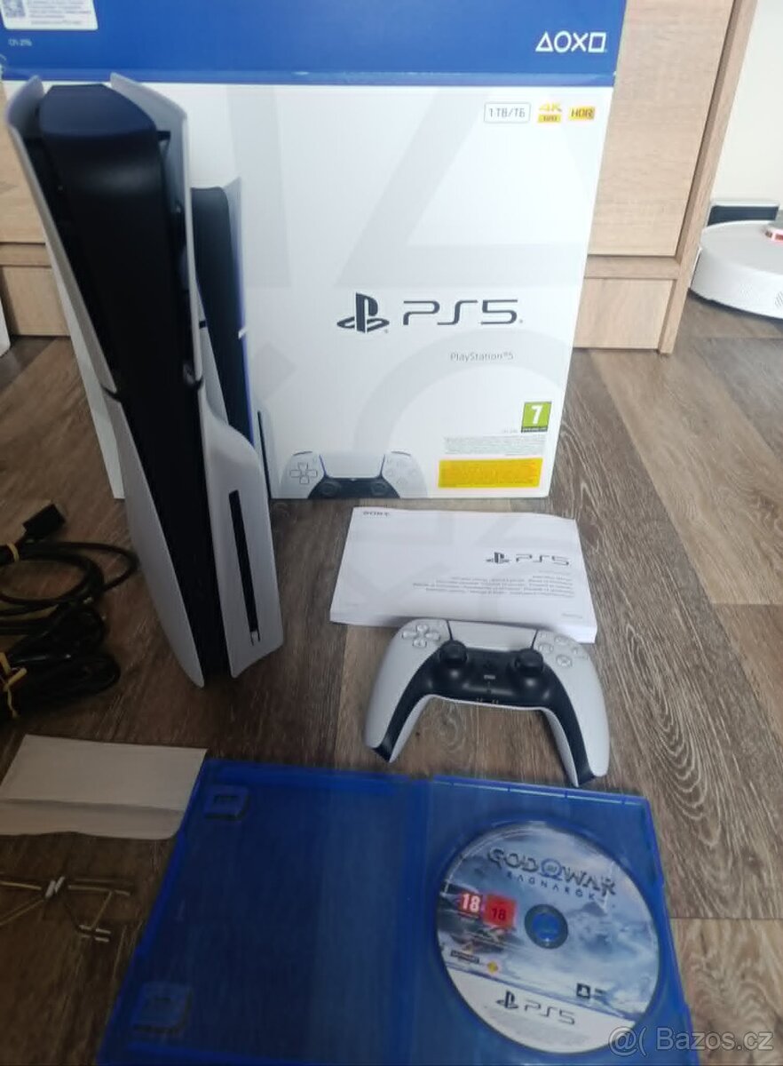 PS5 slim s mechanikou + záruka TOP stav - 2