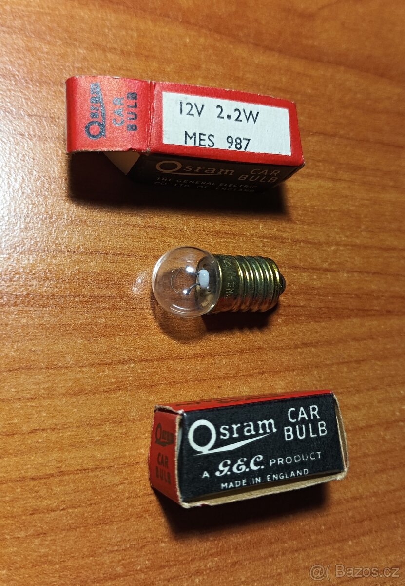 Žárovka 12V 2.2W, MES 987, Osram - 2