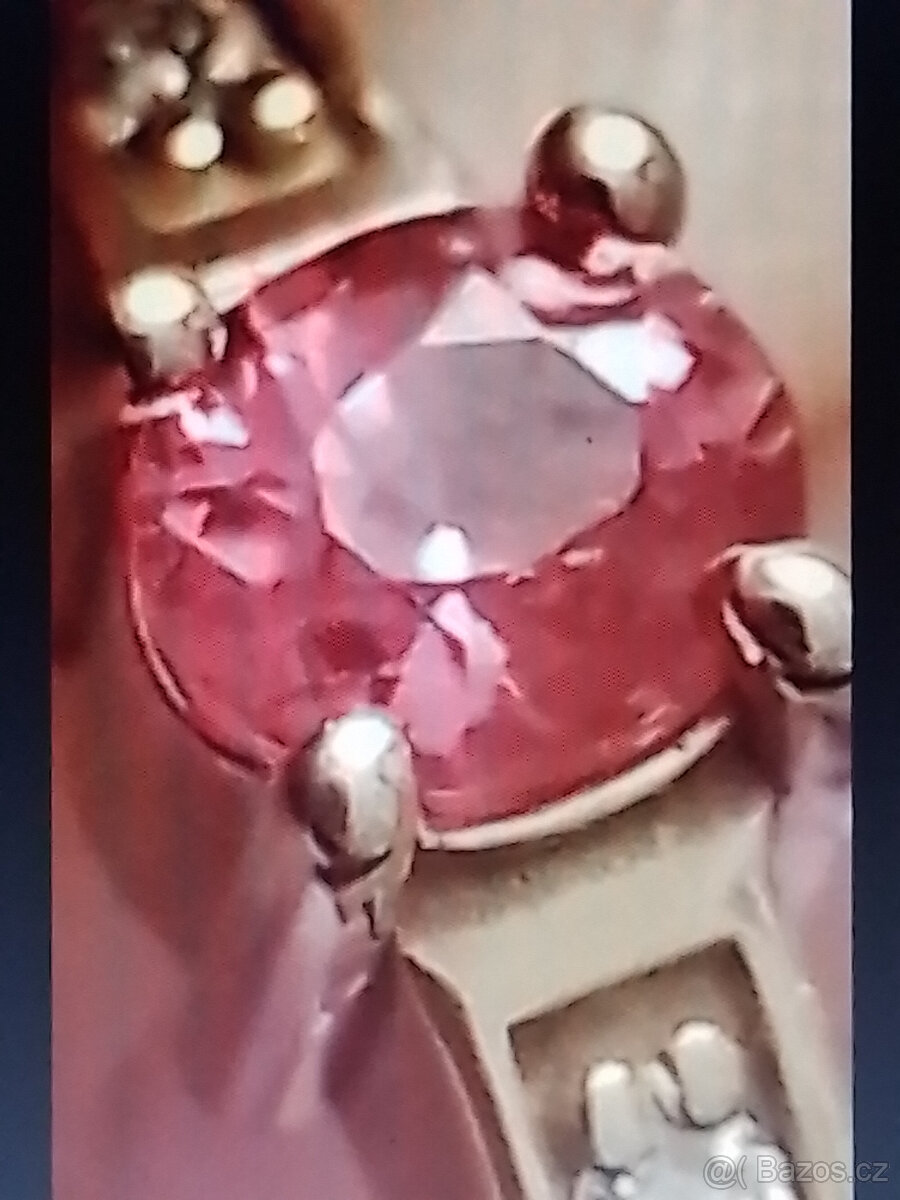 Prsten s diamantem Brazilským - 2