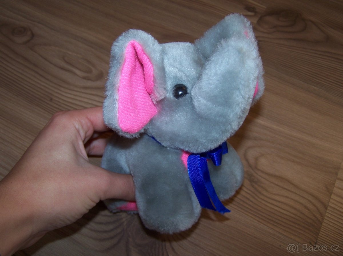 Dva pěkní plyšáci - slon a jednorožec - 2