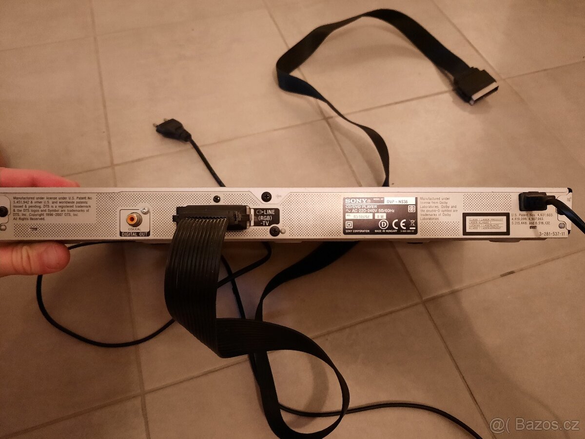 CD/DVD Player DVP--NS38 - 2