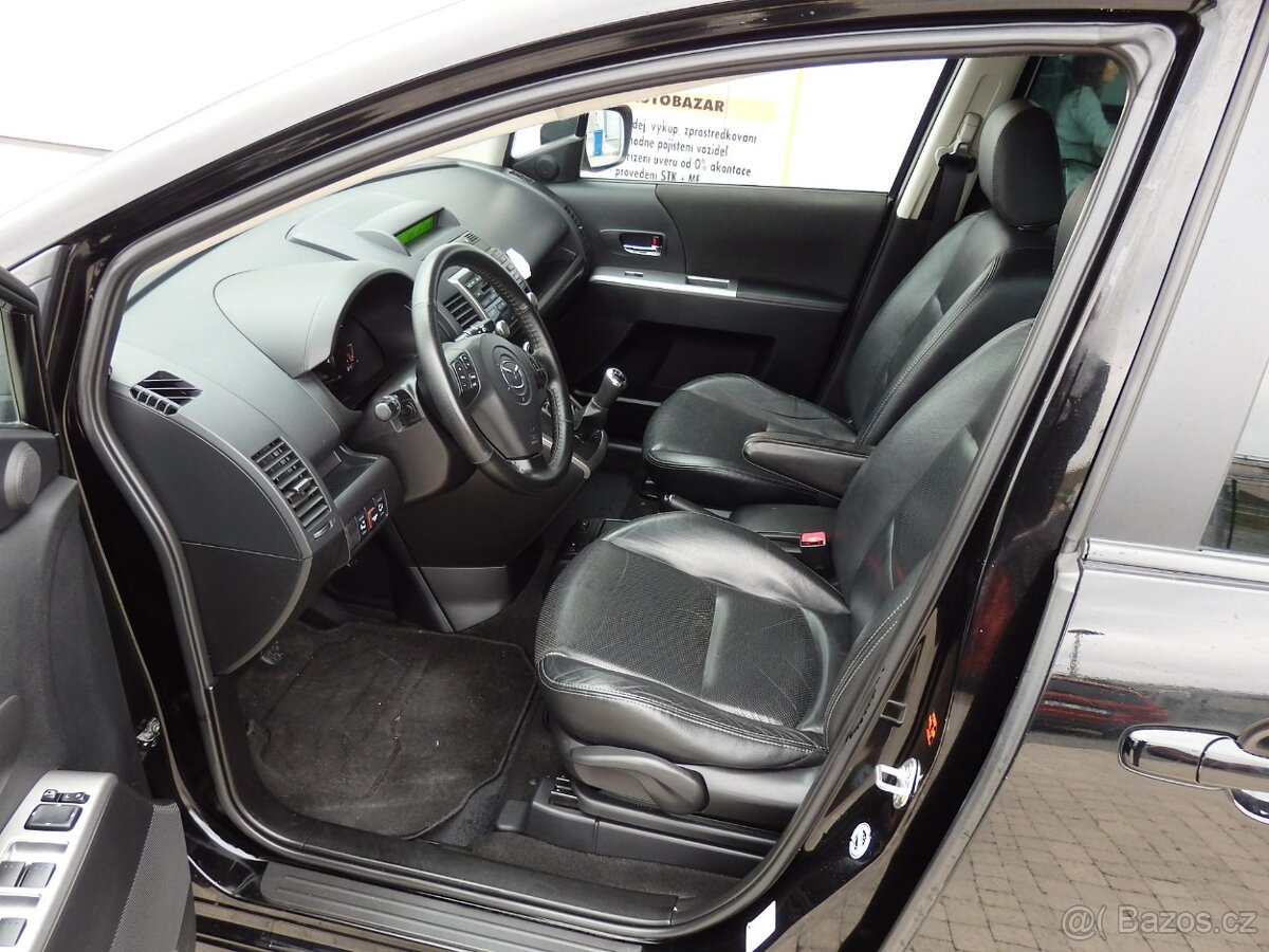 MAZDA 5 2.0 BENZIN GTA XENONY EL.DVEŘE KŮŽE ALU R17 2010 - 2