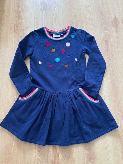 Tepláková šaty v.134 - 3x - 2