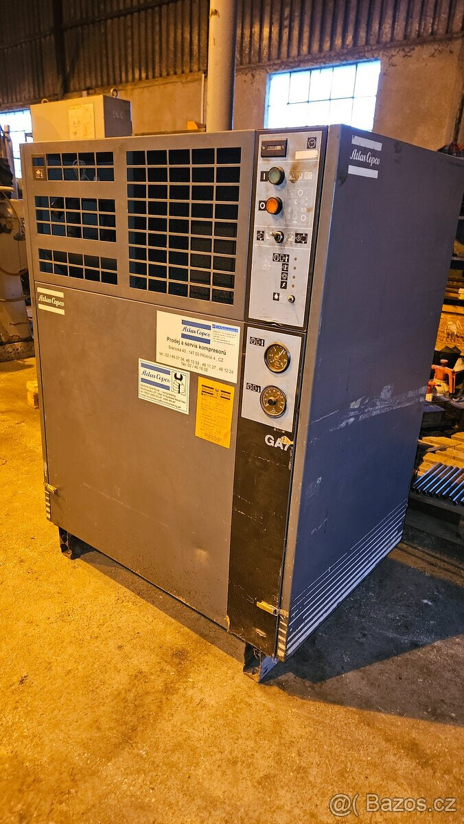 Šroubový Kompresor Atlas Copco GA7 - 2