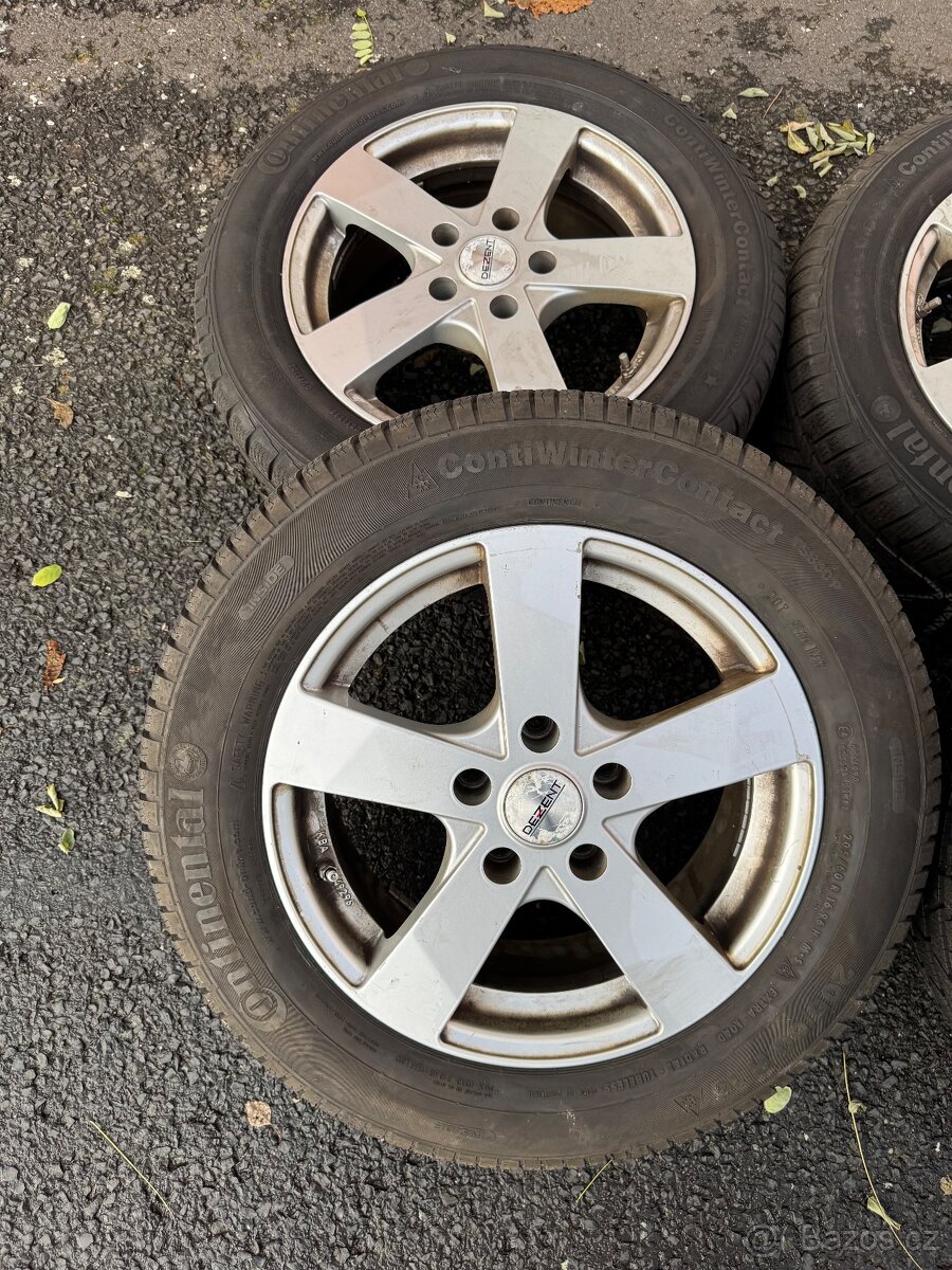 Alu zimní sada Dezent 5x115 205/60/16 Opel - 2
