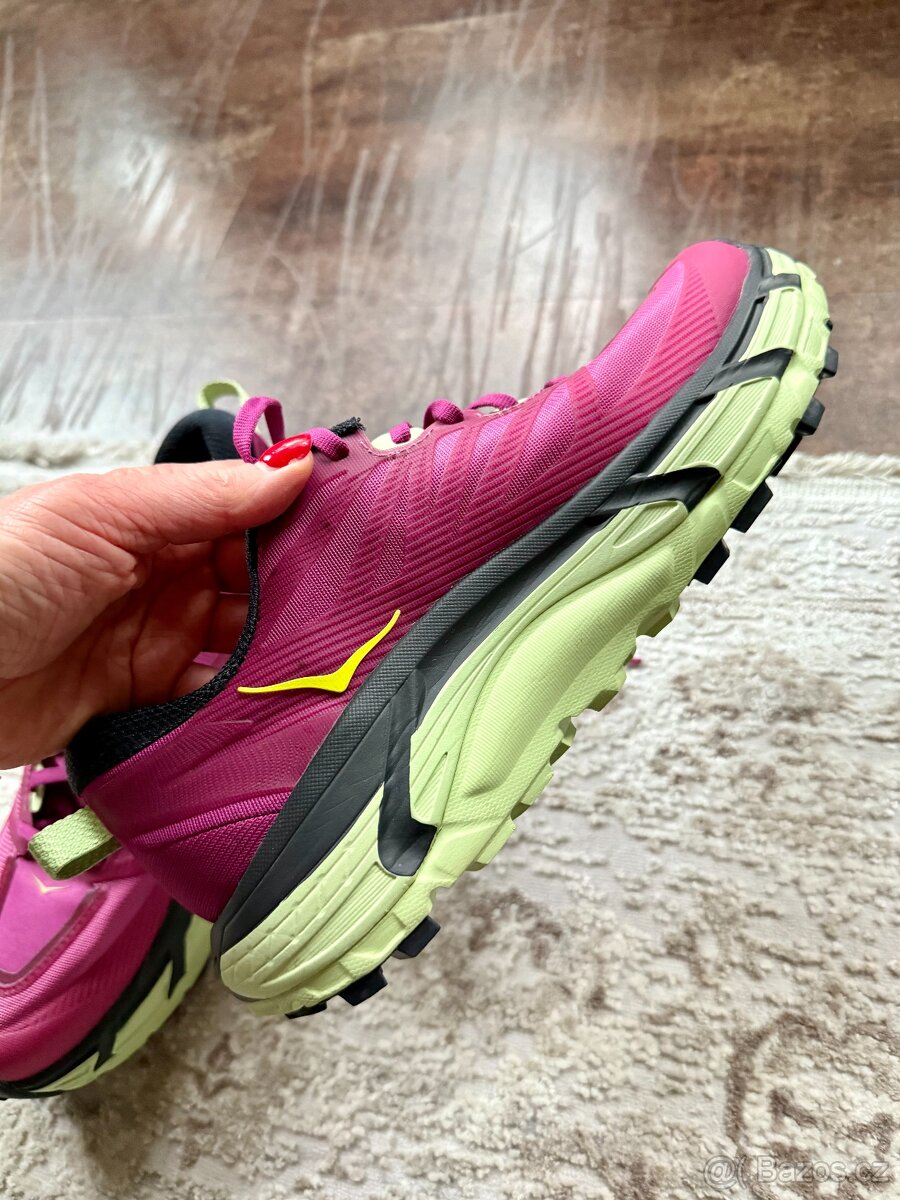 Běžecké boty HOKA One Mafate speed 3, festival fuchsi - 2