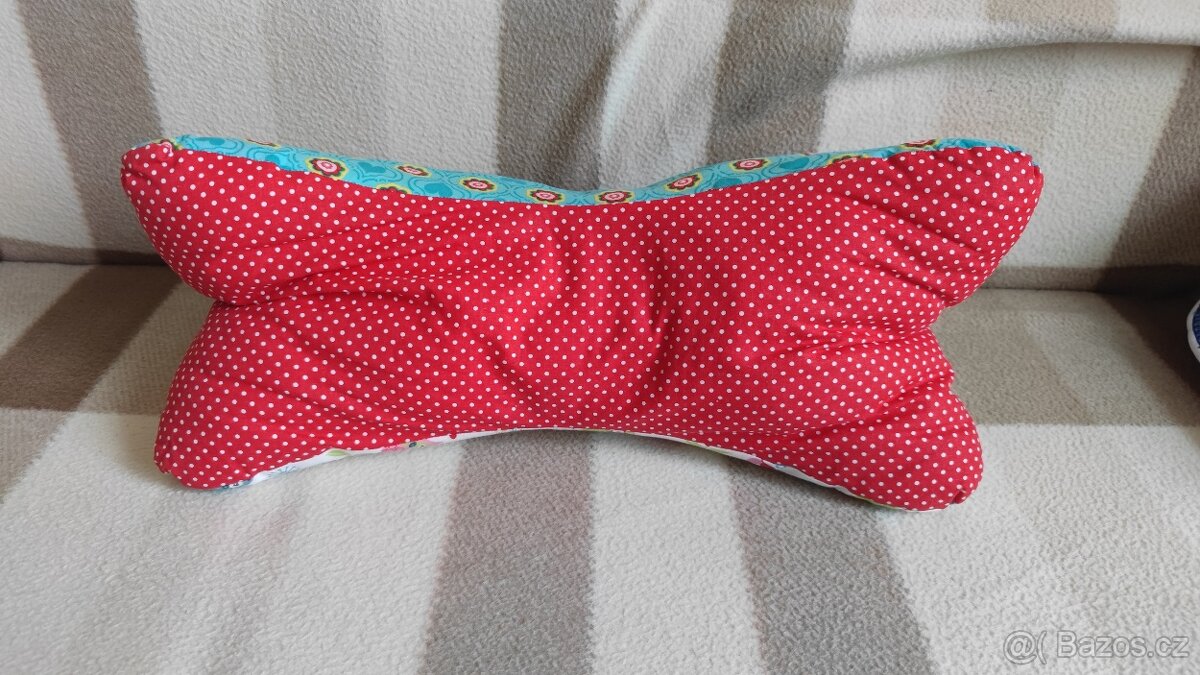 Šíjový ortopedický polštář, bezvadný stav. Ideálně osobní o - 2