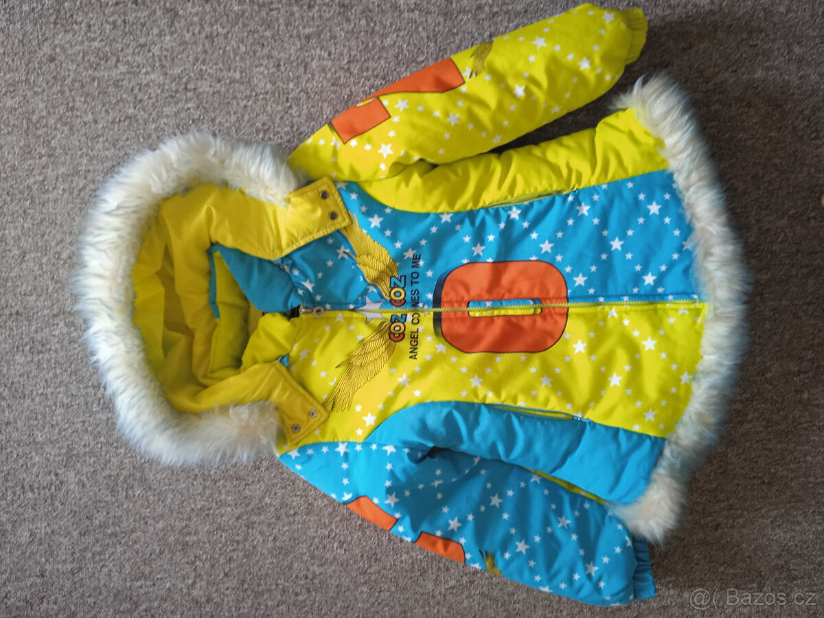 Zimní bunda 8-9 let - 2