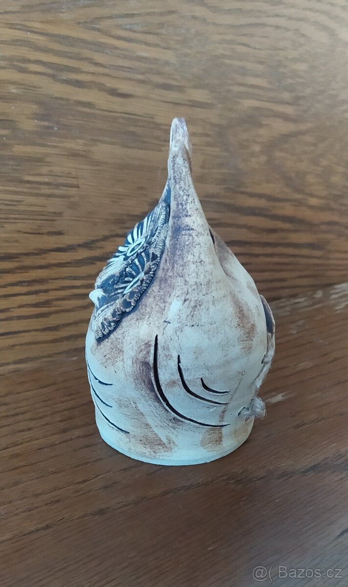 keramická pokladnička sova - 2