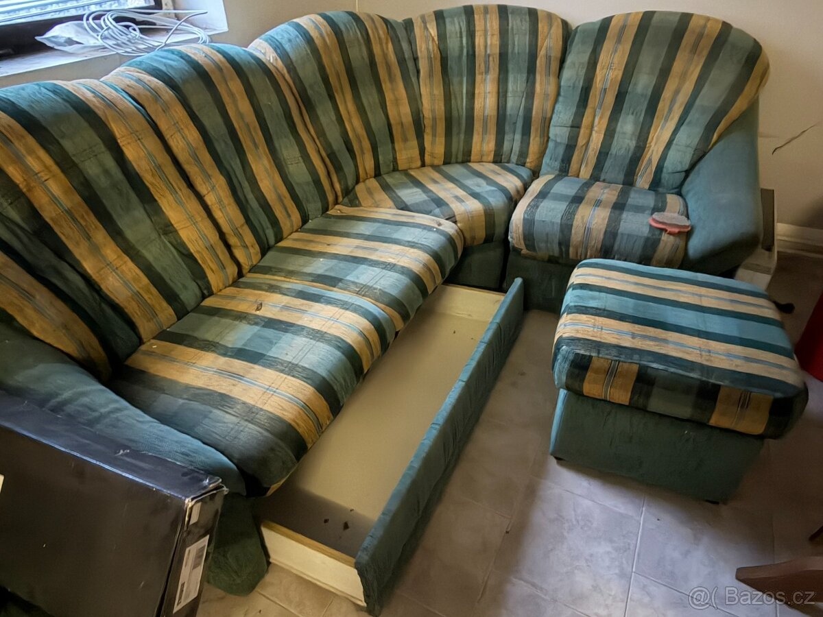 Sedací souprava tvar L - 2